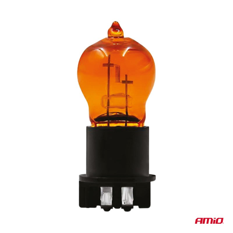 Bec halogen PWY24W WP3.3x14.5-4 Chihlimbar 12V 24W AMIO-04410
