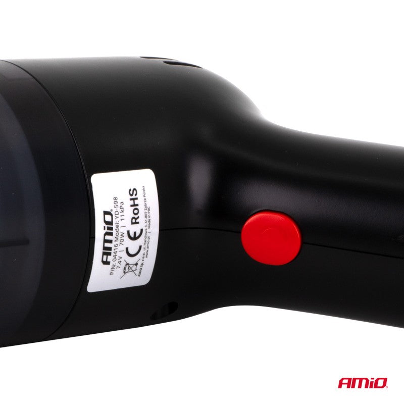 Aspirator auto fără fir 70W 11kPa USB-C VC-08 HEPA AMIO-04416