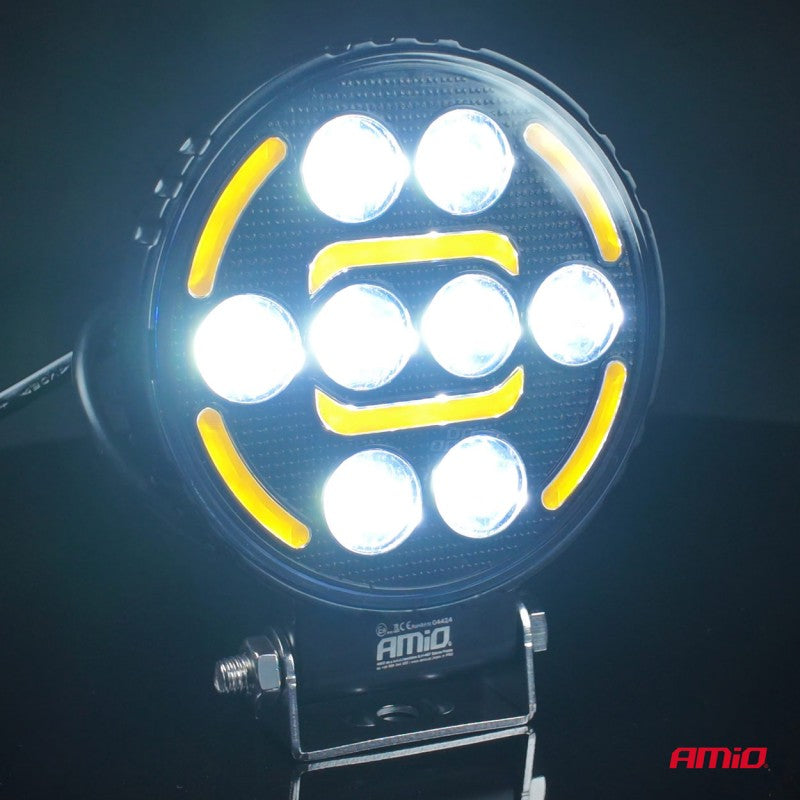 Proiector LED cu reflector AWL80 48W 2400LM 12V 24V AMIO-04424