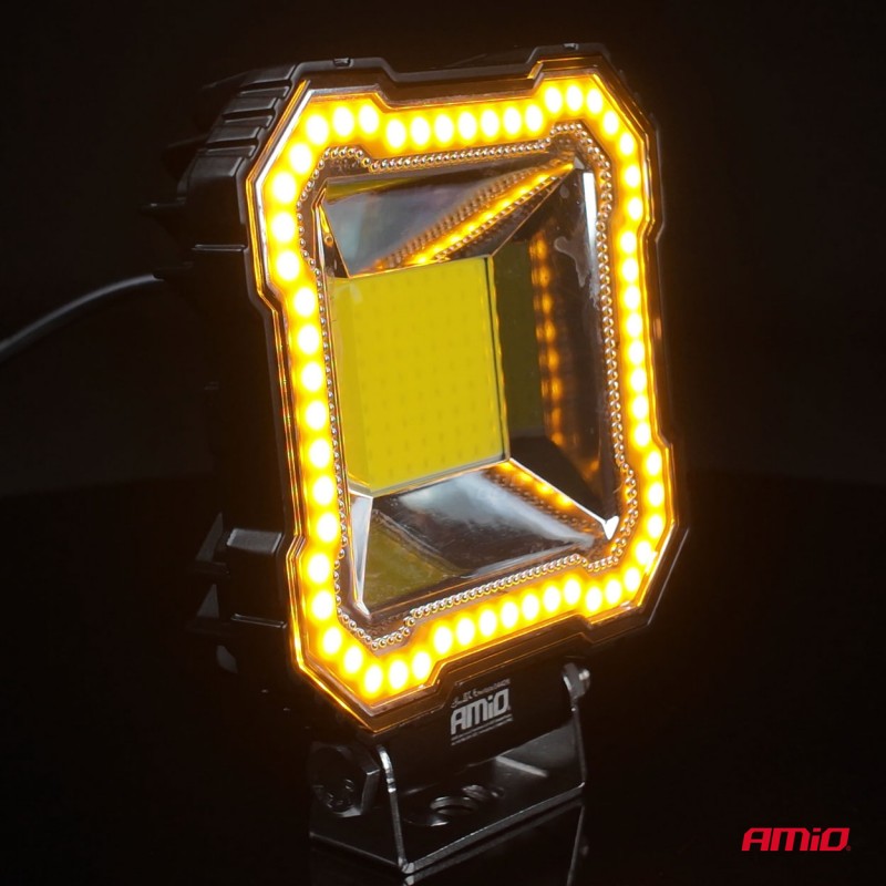 Proiector LED cu reflector AWL82 48W 3600LM 12V 24V AMIO-04426