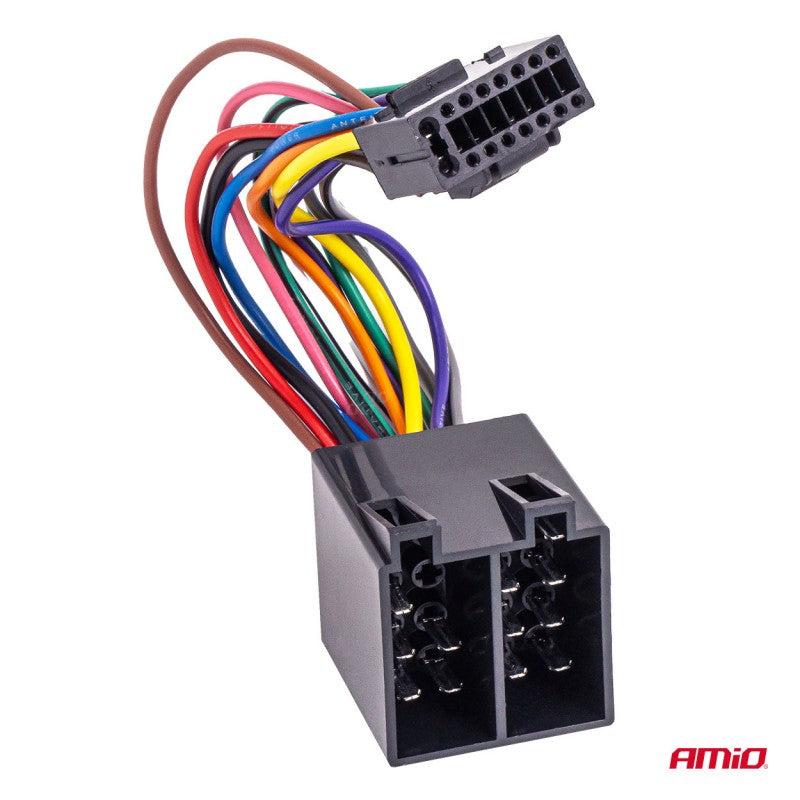 Conector ISO standard  CCA 5A 12V AMIO-04442