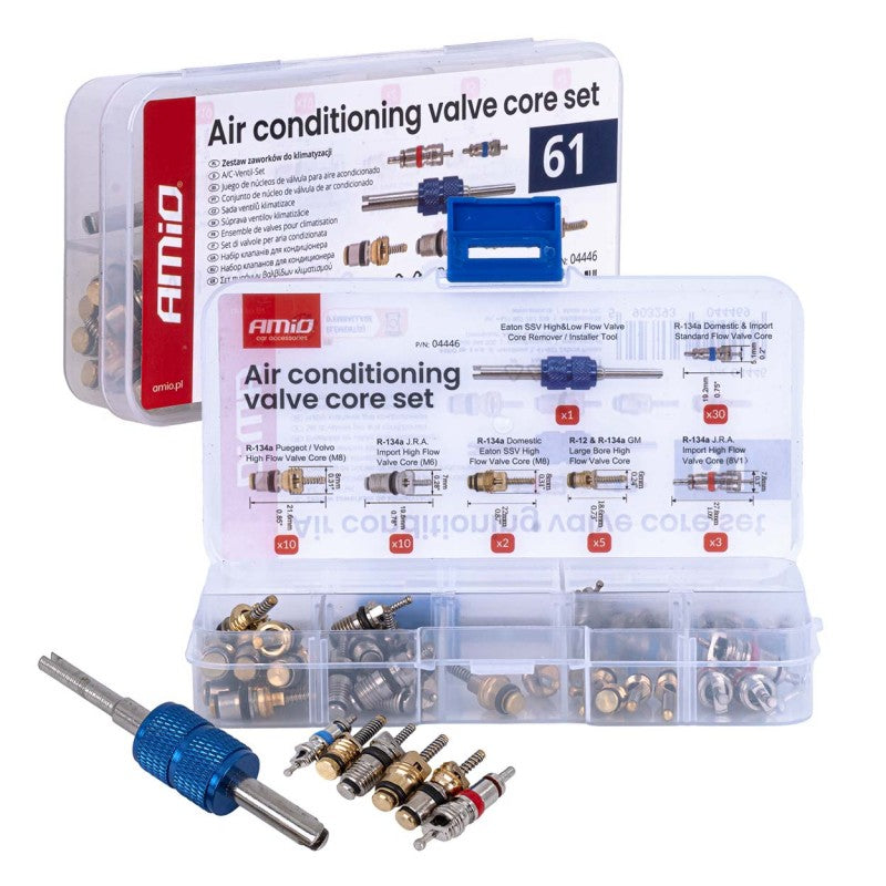 Set de valve de aer condiționat, 61 buc. AMIO-04446