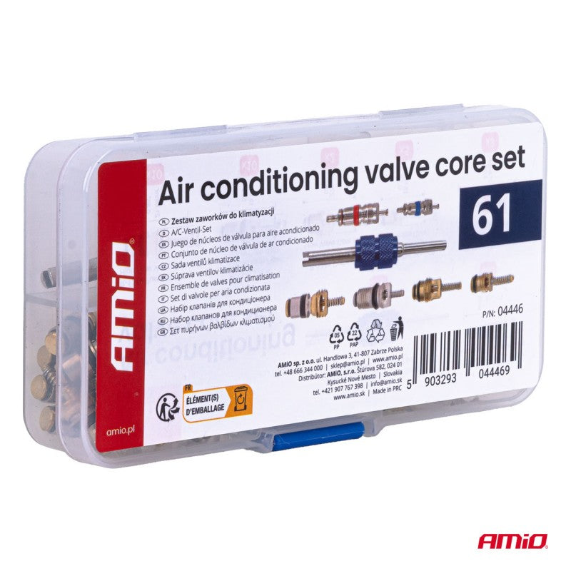 Set de valve de aer condiționat, 61 buc. AMIO-04446
