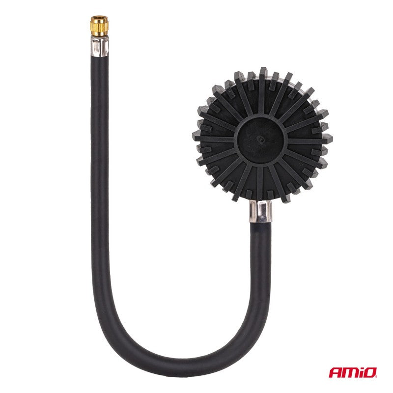 Manometru analogic cu furtun 30 cm 12 bar AMIO-04468
