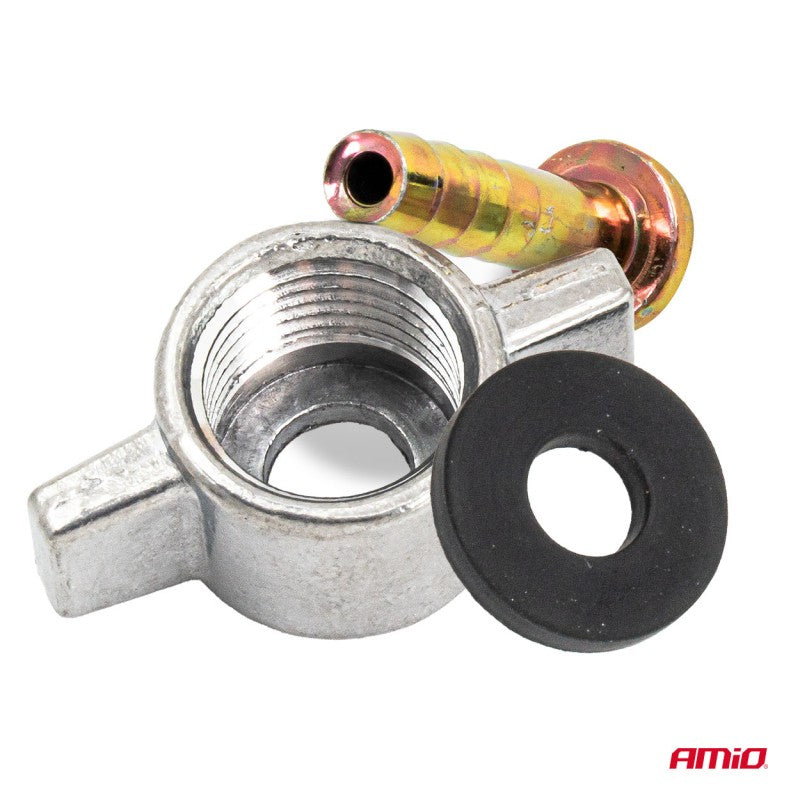 Piuliță compresor fluture M16 x 1,5 pentru 8mm AMIO-04499