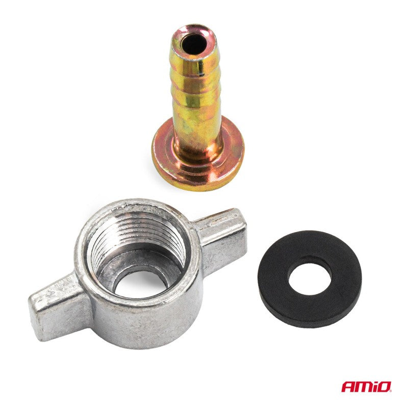 Piuliță compresor fluture M16 x 1,5 pentru 8mm AMIO-04499