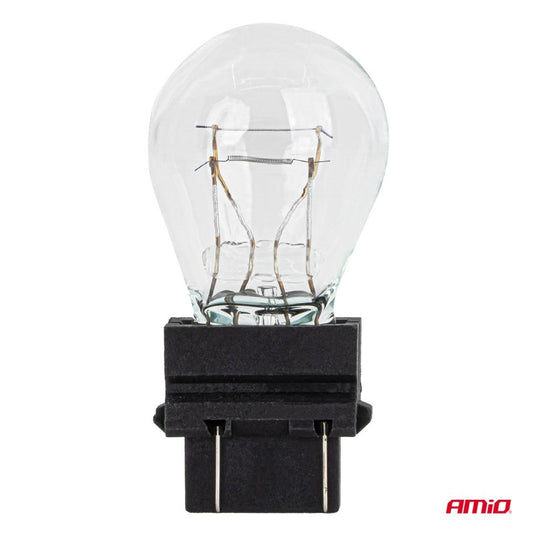 Becuri halogen P27/7W 12V 27/7W W2.5X16q AMIO-04513 , Pret/Bucata