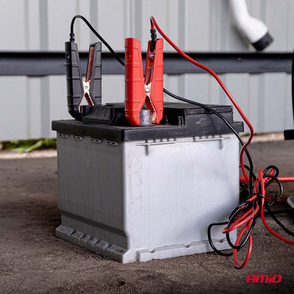 Încărcător digital de baterii BOOST AGM GEL STD LiFePo4 MAX 25A 12/24V PRO AMIO-04530