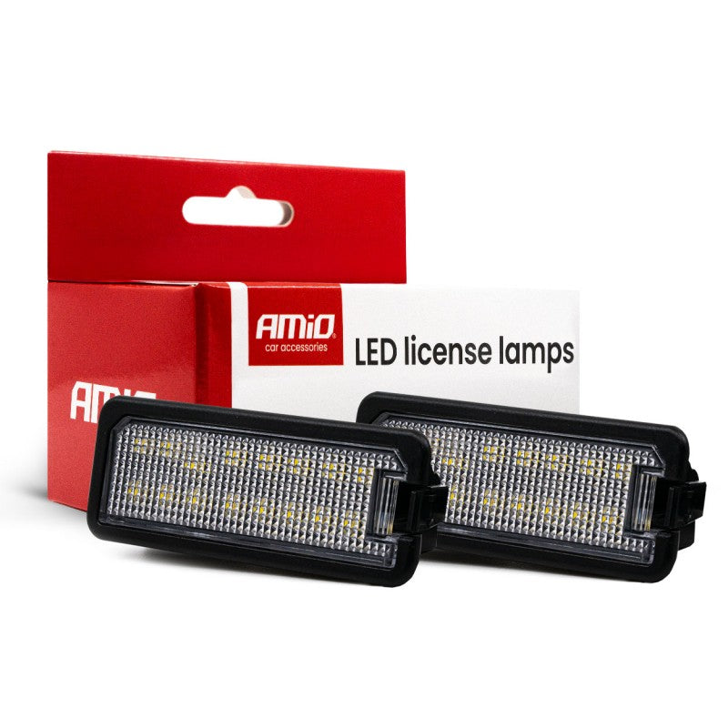 Lampi LED pentru plăcuțe de înmatriculare CLP12 MAN, SEAT, VW AMIO-04554