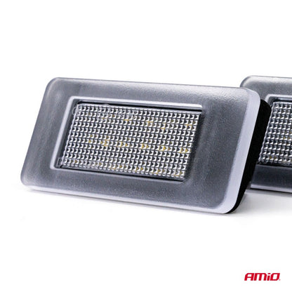 Lămpi cu LED pentru plăcuță de înmatriculare CLP13 CITROËN, PEUGEOT AMIO-04555