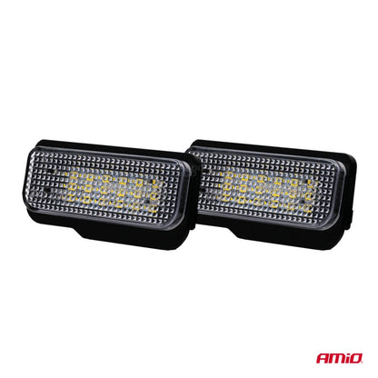 Lampi LED pentru plăcuța de înmatriculare CLP16 MERCEDES-BENZ AMIO-04559