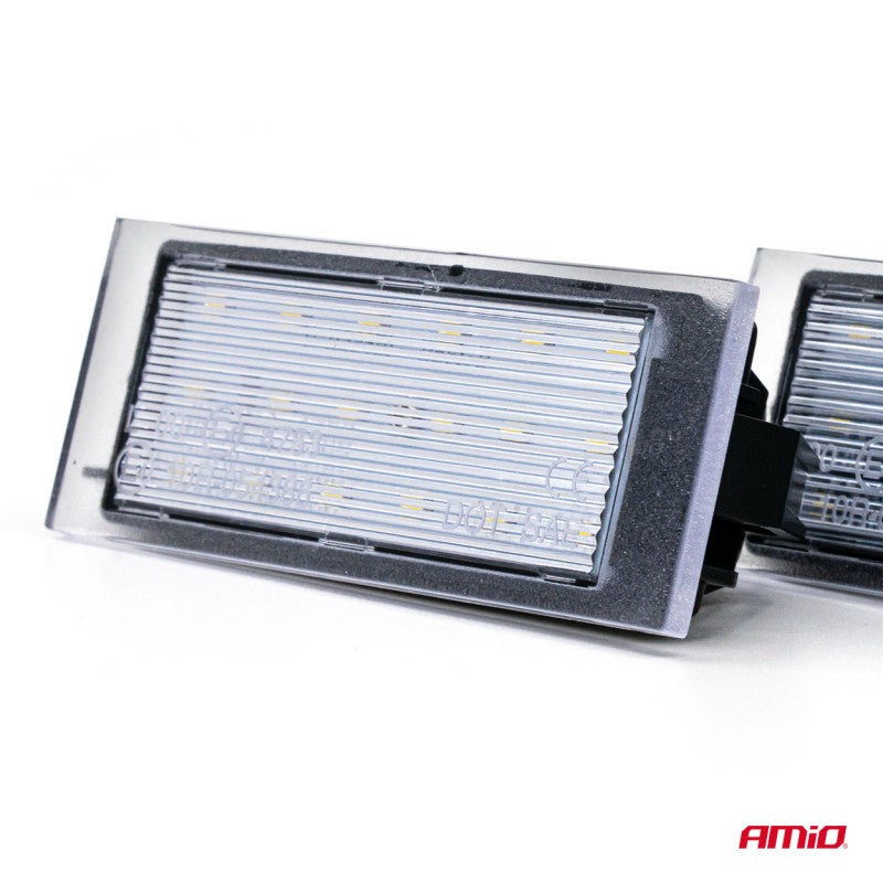 Lampă de înmatriculare CLP23 DACIA, MERCEDES-BENZ, NISSAN, OPEL, RENAULT AMIO-04566
