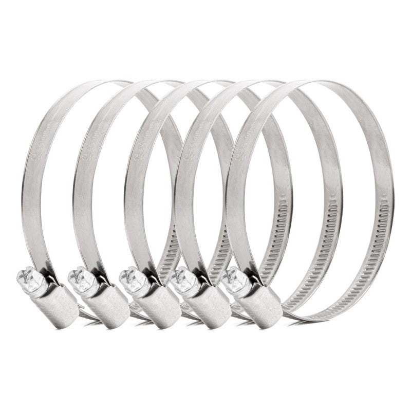 Coliere metalice 5 buc. 60-80mm/9mm W2 AMIO-04590