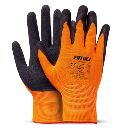 Mănuși de protecție din spumă de latex PE, 4 buc., mărimea 8 (2 perechi), AMIO-04639