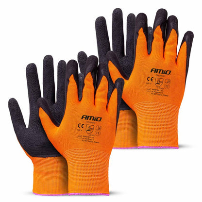 Mănuși de protecție din poliester acoperite cu spumă de latex, mărimea 11, 2132X, 4 buc. AMIO-04642