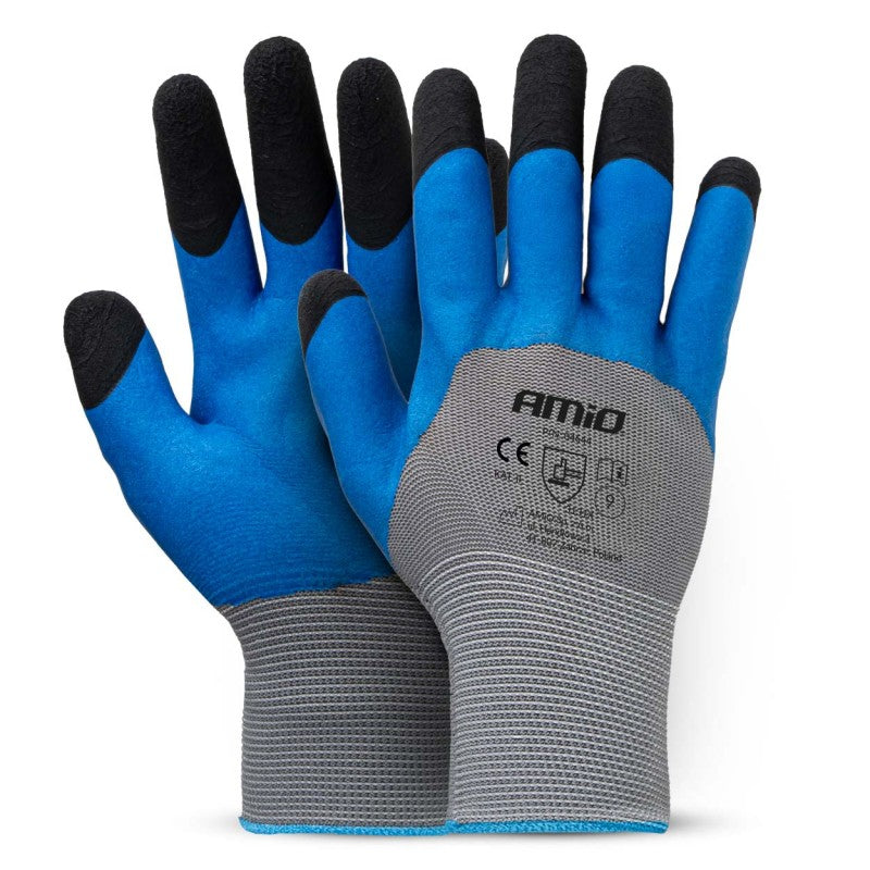 Mănuși de protecție din spumă PE latex 3/4, 4 buc., mărimea 9 (2 perechi), 3131X AMIO-04644