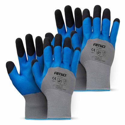 Mănuși de protecție din spumă PE latex 3/4, 4 buc., mărimea 9 (2 perechi), 3131X AMIO-04644