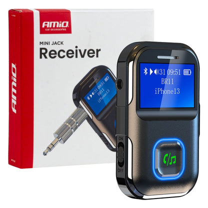 Receptor Bluetooth pentru mini-mufă LCD AMIO-04659