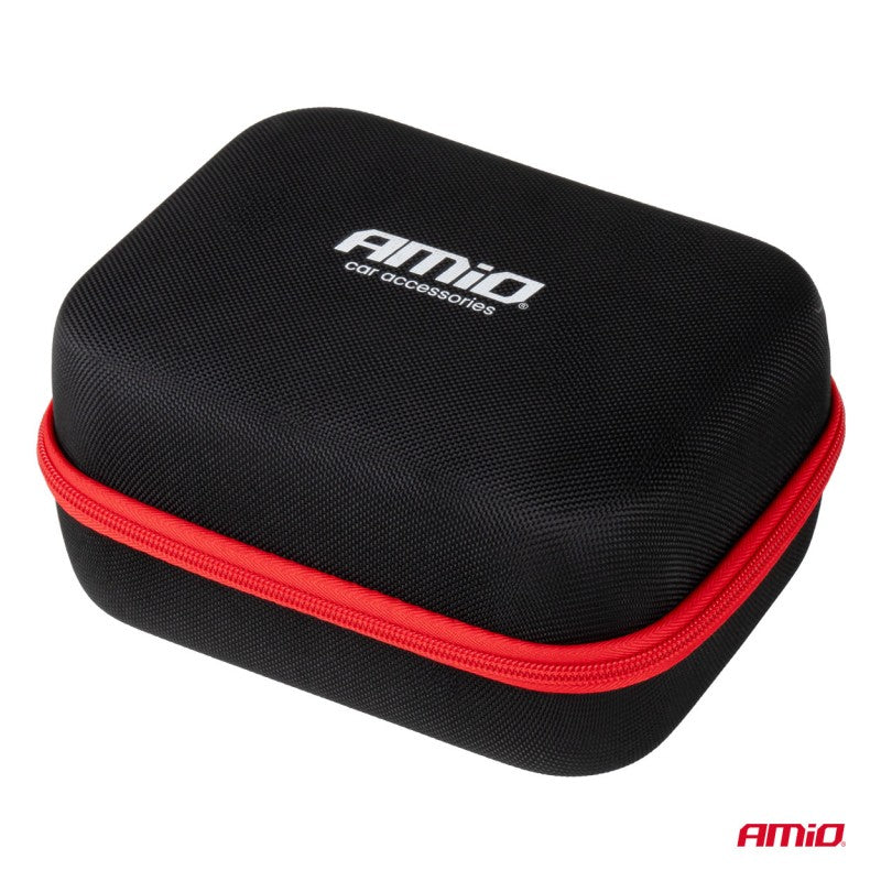 Mini pornitor portabil 4 în 1 cu LED/compresor de aer/acumulator extern 12V 7,2Ah 600A PRO AMIO-04675