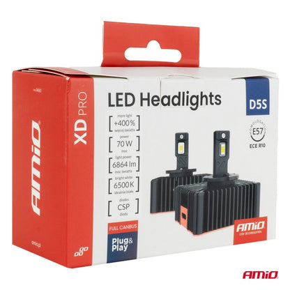 Becuri auto XD PRO D5S FULL CANBUS LED AMIO-04683