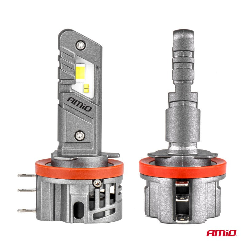 Becuri auto LED X5 WINGER H15 49W 6000K CANBUS AMIO-04685