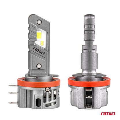 Becuri auto LED X5 WINGER H15 49W 6000K CANBUS AMIO-04685