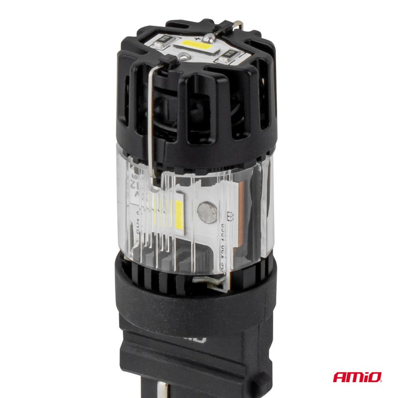 Bec LED LumiTec 3156 P27W 12V FULL CANBUS alb 1 buc. AMIO-04690