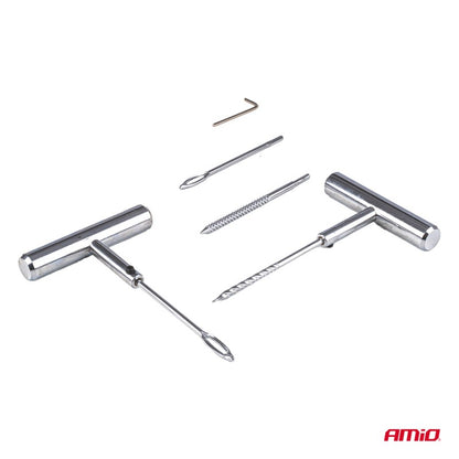 Kit reparare anvelope tubeless 25 buc. AMIO-04692