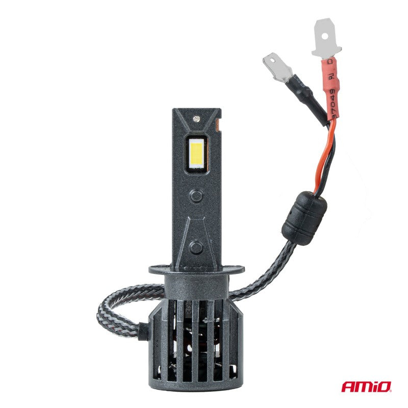 Set becuri LED Seria F25 ARGINTII FULL CANBUS H1 54W 12V 24V AMIO-04701