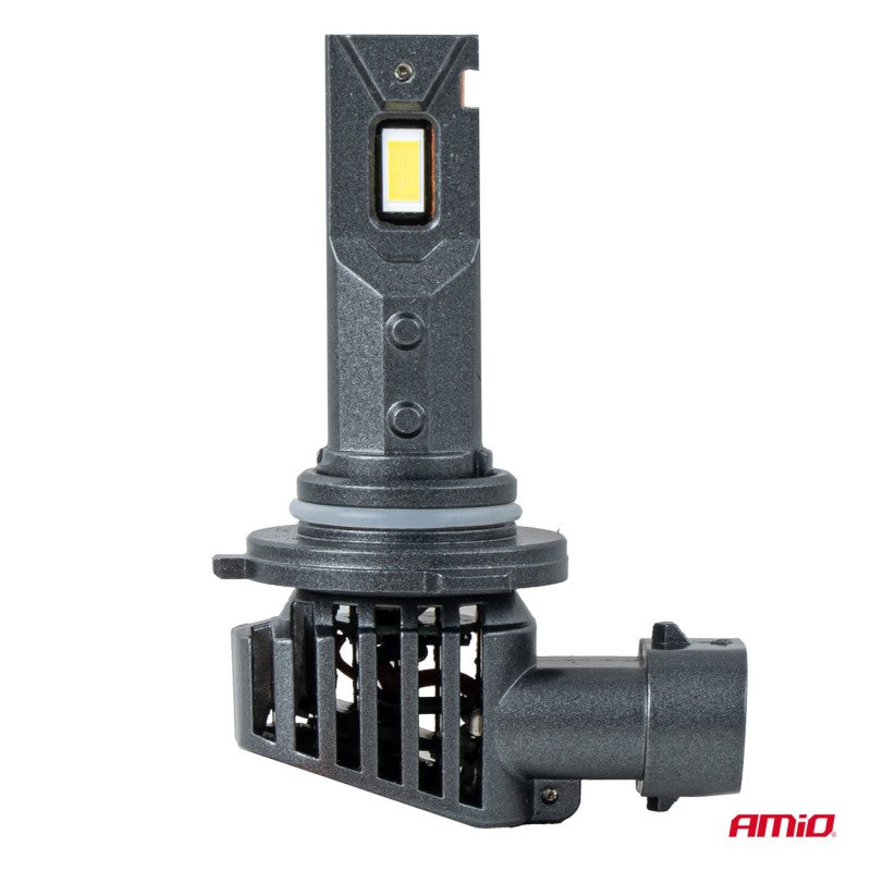 Set becuri auto LED F25 ARGINTII CANBUS 52W HB3 9005 12V 24V AMIO-04706