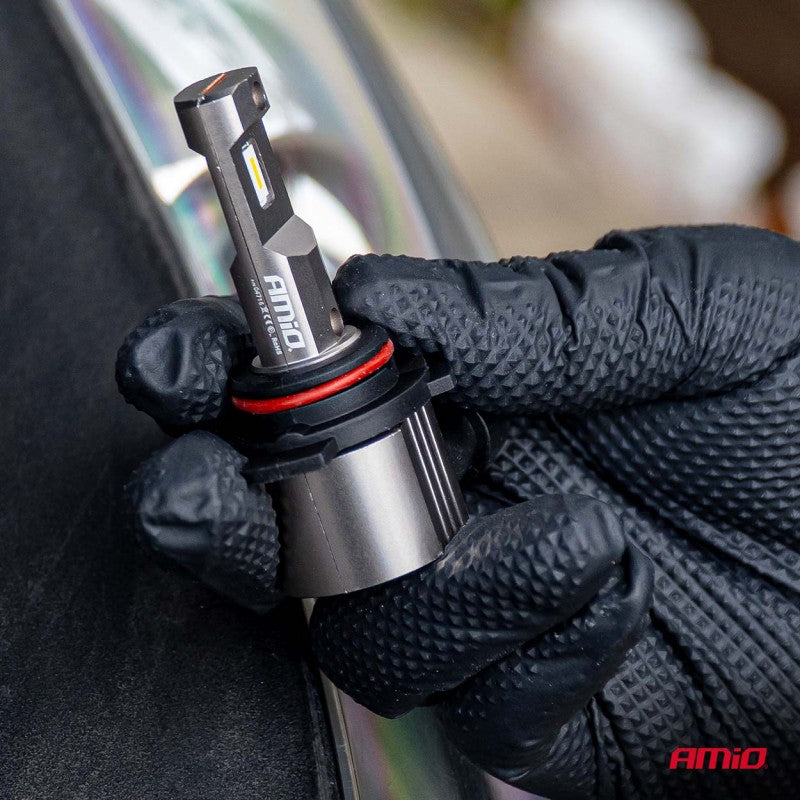 Set Becuri auto LED seria H25 CANBUS HIR2 9012 12V 31W AMIO-04716