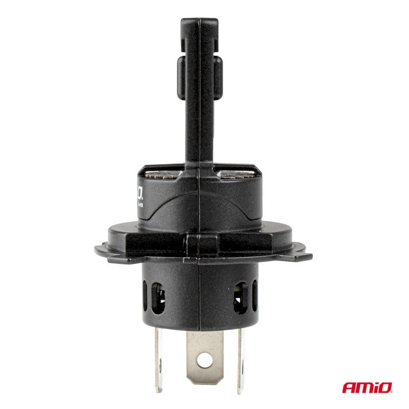 Set becuriLED Seria F25 PRO NEGRE FULL CANBUS H4 H19 70W 12V 24V AMIO-04719