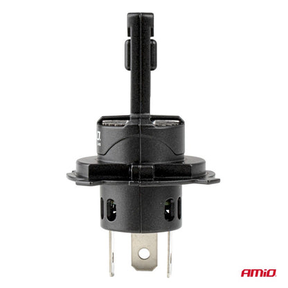 Set becuriLED Seria F25 PRO NEGRE FULL CANBUS H4 H19 70W 12V 24V AMIO-04719