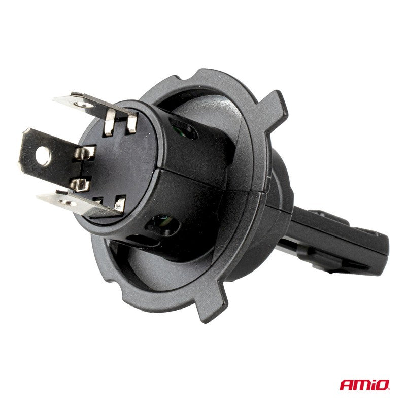 Set becuriLED Seria F25 PRO NEGRE FULL CANBUS H4 H19 70W 12V 24V AMIO-04719