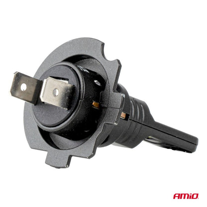 Becuri auto LED seria F25 PRO NEGRU FULL CANBUS H7 68W 12V 24V AMIO-04720