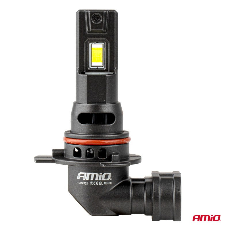 Set 2 becuri auto  F25 PRO NEGRE COMPLET CANBUS HIR2 68W 12V 24V AMIO-04724