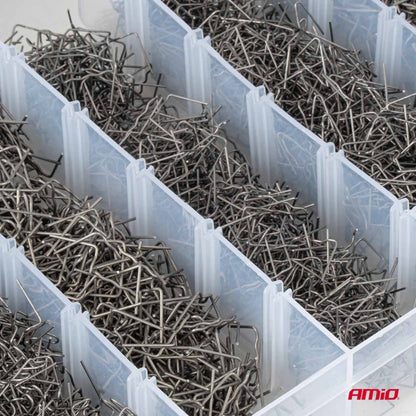 Set mare de capse pentru plastic, 3000 buc. AMIO-04743