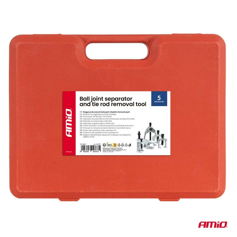 Extractori pentru articulații sferice și tije de direcție, 5 bucăți, AMIO-04767