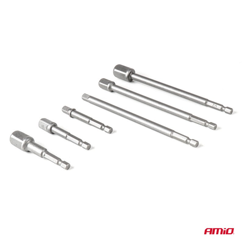 Adaptoare pentru tubulare reductoare HEX 1/4" 3/8" 1/2" AMIO-04781