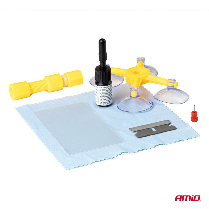 Kit de reparare parbriz DIY - Aplicator cu ventuză DIY AMIO-04792