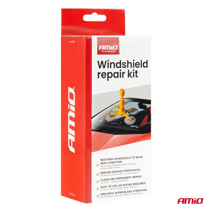 Kit de reparare parbriz DIY - Aplicator cu ventuză DIY AMIO-04792