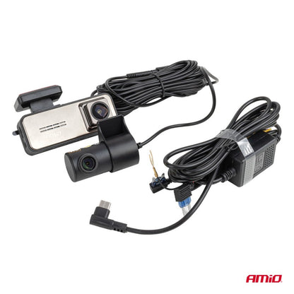 DVR auto 4K + 2K WLAN 512 GB WIFI UHD AMIO-04801