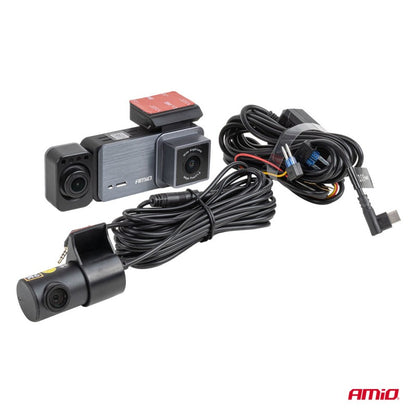 DVR auto 4K + 1K + 2K WLAN WIFI UHD 512 GB AMIO-04802