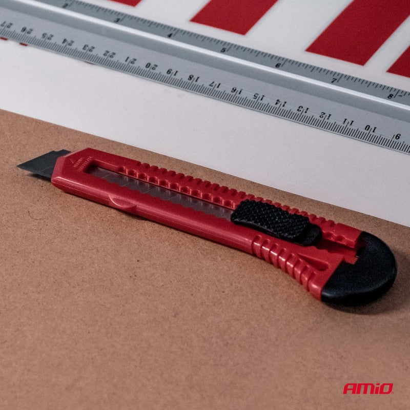 Cutter universal ABS 100x18x0.5mm 2 buc AMIO-04806