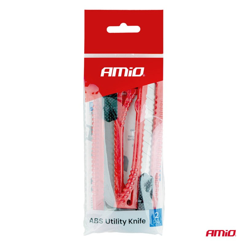 Cutter universal ABS 100x18x0.5mm 2 buc AMIO-04806
