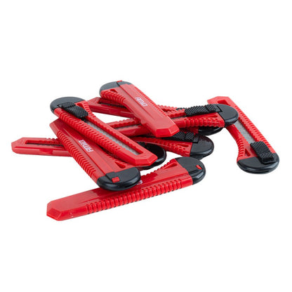 Set 10 cuttere universale 100x18x0.5mm  AMIO-04807