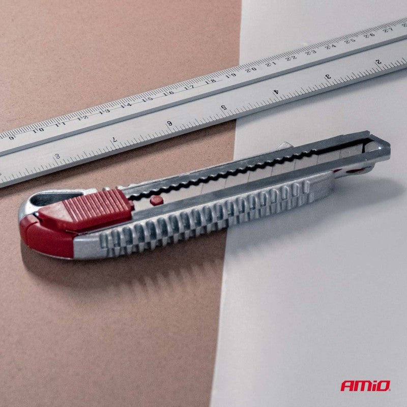 Cutter universal din aluminiu 100x18x0.5mm AMIO-04814