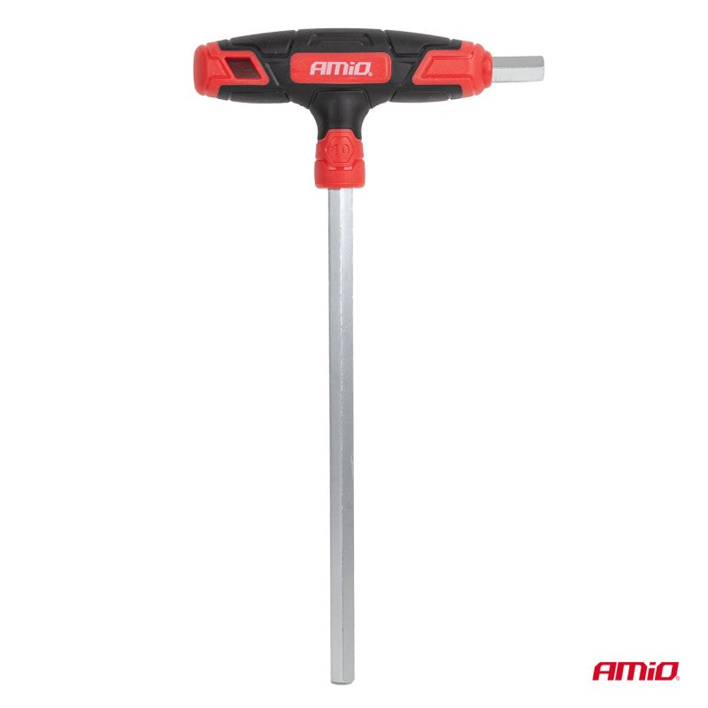 Set chei hexagonale Imbus cu mâner în T, 8 buc. AMIO-04826