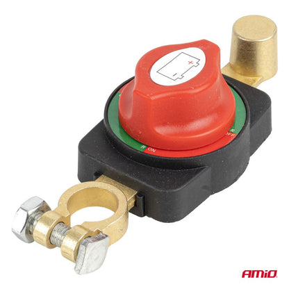 Întrerupător principal pentru baterie 12V-48V max 275A AMIO-04830
