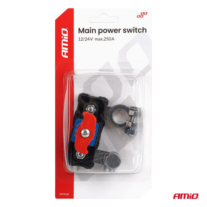 Întrerupător principal pentru baterie 12V 24V 250A AMIO-04831